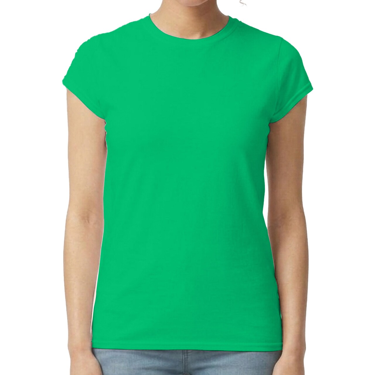 Gildan Women’s Softstyle Short Sleeve T-Shirt, Lightweight Crewneck Tee for DIY Crafting